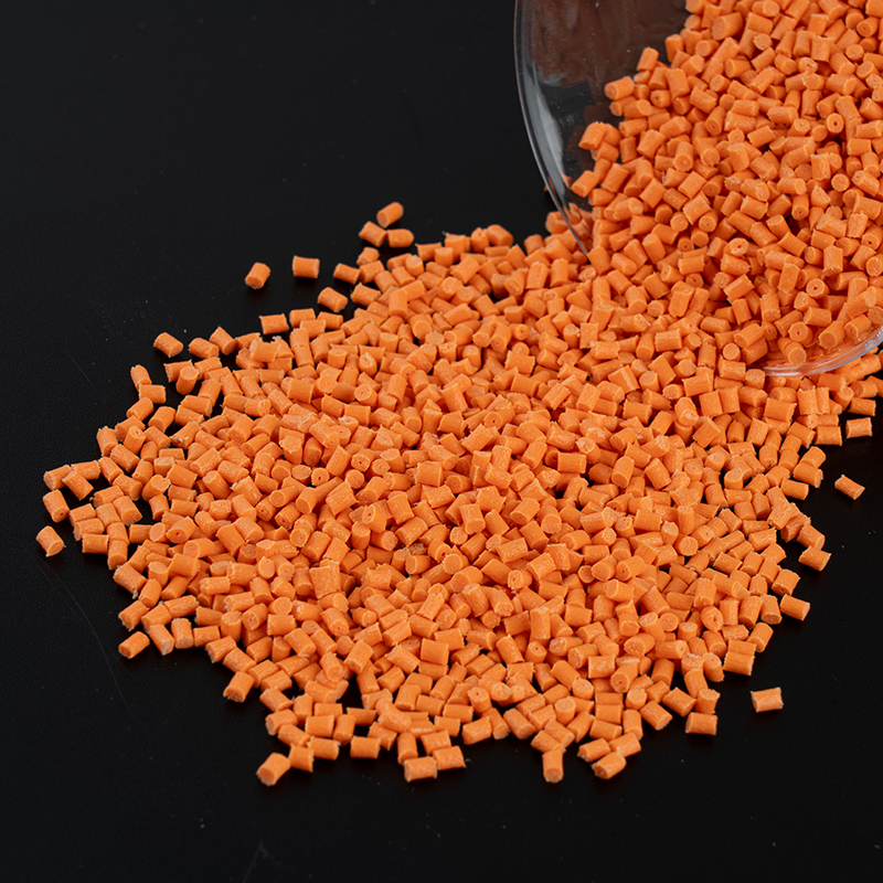 PA6G15HSOE020 glass fiber 15% reinforced orange nylon plastic